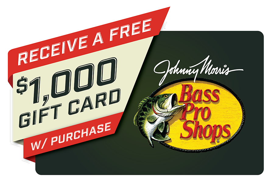 The Big Bass Boat Sale Gift Card Offer