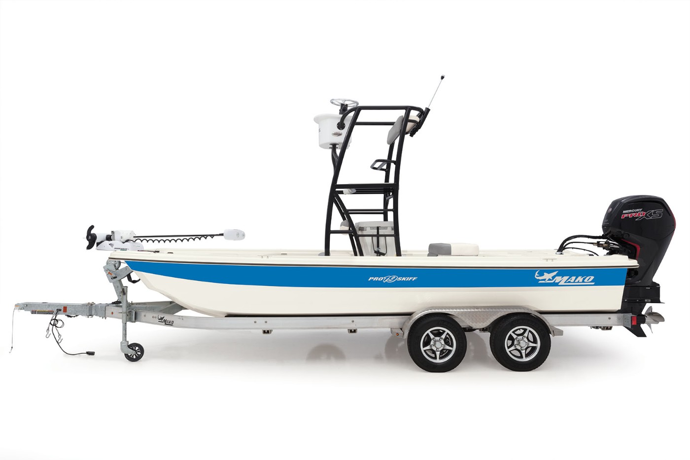 Pro Skiff 19 CC Top Drive MAKO Skiff