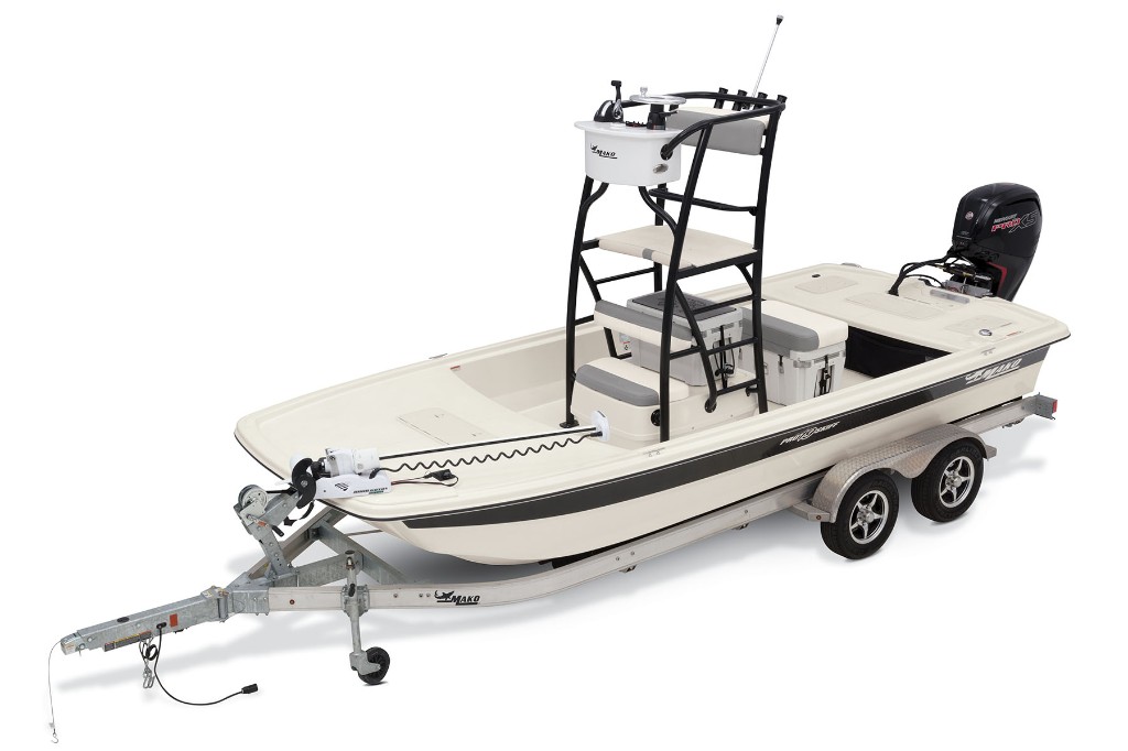 Pro Skiff 19 CC Top Drive MAKO Skiff